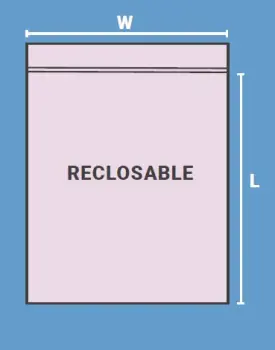 pink reclosable
